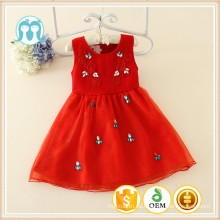 prendas de vestir de invierno de Navidad vestido de nylon niñas lovely pinafore algodón niños delantal ropa princess kids otoño diseños año nuevo